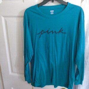 Pink Victoria's Secret Long Sleeve Shirt